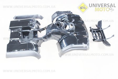 ATV 400 - Пластик на квадроцикл к-кт (11 деталей), ЧЕРНЫЙ