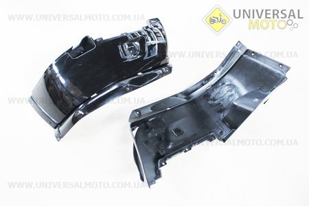 ATV 500 - Пластик на квадроцикл к-кт (13 деталей), ЧЕРНЫЙ