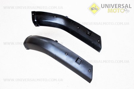 ATV 500 - Пластик на квадроцикл к-кт (13 деталей), ЧЕРНЫЙ