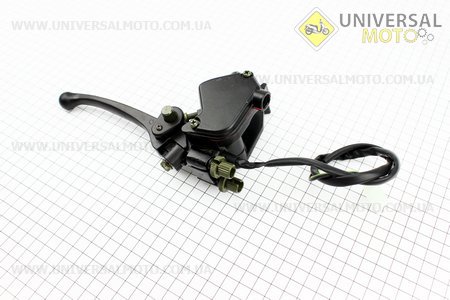 Важіль газу і гальма в зборі (з стоянковим фіксатором). Китай (Запчастини на квадроцикли / UM3350-V82)