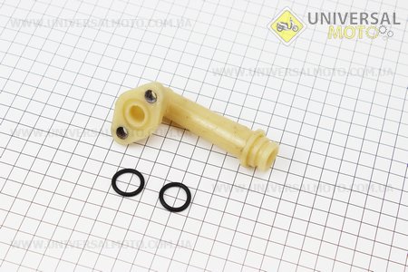 Патрубок-колектор системи охолодження ATV300-63. Китай (Запчастини на квадроцикли / UM3352-V24)