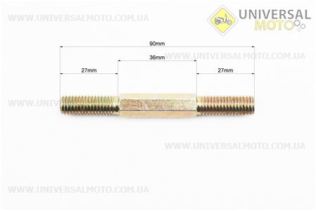 Тяга рульова з двома наконечникуми 14,5-16см. Китай (Запчастини на квадроцикли / UM3352-V82)