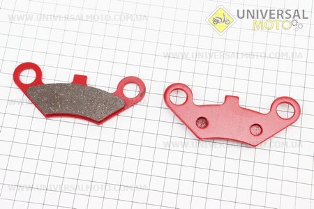 Гальмівні колодки (дискові) Goon 260 / CUV Carry 300 / Muddy 300 / LOF420, комплект 2шт. YONGLI (Запчастини на квадроцикли / UM3353-V18)