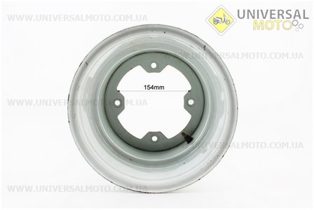 УЦІНКА ATV Диск задній сталевий ATV 250см.куб. на 4 болта (розбирання, невеликий наліт). Китай (Диски до скутера / UM3353-V60)