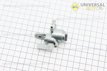 Кран паливний на три штуцера підвісний з відстійником (універсальний). Китай (Запчастини на мотоцикл / UM3353-V79)