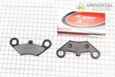 Гальмівні колодки (дискові) Goon 260 / CUV Carry 300 / Muddy 300 / LOF420, комплект 2шт. ZHENGHE (Запчастини на квадроцикли / UM3353-V86)