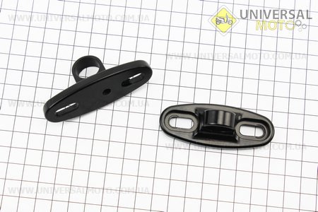 Кріплення дзеркал до пластику під два болта, комплект 2шт ЧОРНИЙ. Китай (Різне / UM3353-V90)