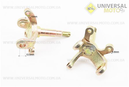 Цапфа (поворотний кулак) ATV 150-250 правий + лівий, комплект (вісь 21 / 17мм). Китай (Запчастини на квадроцикли / UM3354-V31)