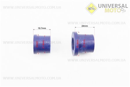 ATV дитячий - Втулки передніх важелів (14,5x21,5x19,5; 16x22,5x24) комплект 20 шт. Украина (Запчастини на квадроцикли / UM3354-V37)