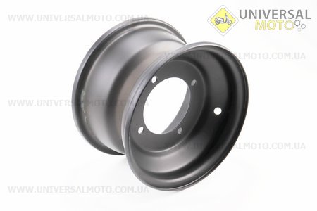 Диск сталевий 8*5; d=90; 4відп.*110мм, чорний. Китай (Запчастини на квадроцикли / UM3354-V54)