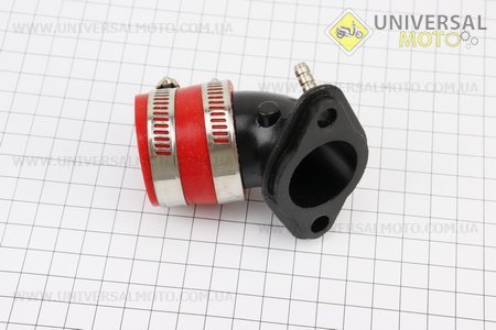 Патрубок карбюратора 29/34мм поворотний. Китай (Запчастини на квадроцикли / UM3354-V59)