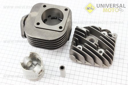 Цилиндр к-кт (цпг) Honda DIO ZX/AF34 70cc-47мм + головка цилиндра, CMR (Тайвань)