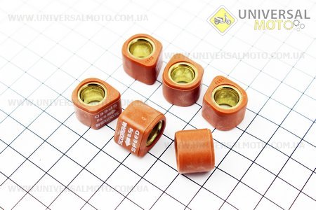 Ролики вариатора D-форма 6шт, 16*13 - 8.5гр, Тюнинг