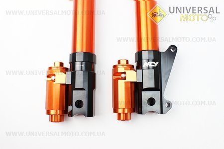 Амортизатор передний SPORT к-кт 2шт Honda DIO (под диск. торм.), регулируемые, оригинальные