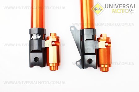 Амортизатор передний SPORT к-кт 2шт Honda DIO (под диск. торм.), регулируемые, оригинальные