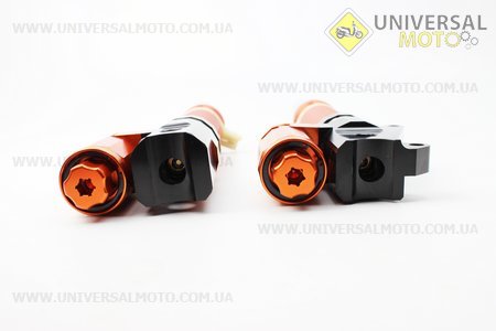 Амортизатор передний SPORT к-кт 2шт Honda DIO (под диск. торм.), регулируемые, оригинальные
