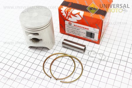 Поршень, кольца, палец комплект Honda LEAD100 51мм STD (палец 13мм), CMR (Тайвань). SM-TW (Скутер Honda Lead \ UM3360-V98)