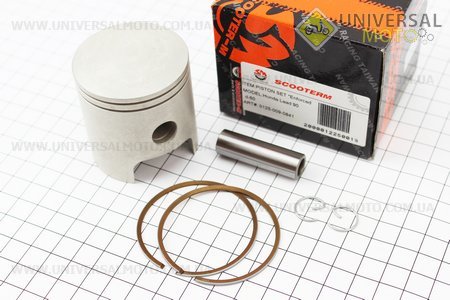 Поршень, кольца, палец комплект Honda LEAD90 50мм - тюнинг, CMR (Тайвань) (палец 12мм). SM-TW (Скутер Honda Lead \ UM3361-V09)