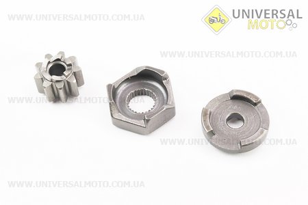 Храповик кікстартера Suzuki AD50 комплект 3шт. TMMP (Запчастини до японського скутера / UM3361-V58)