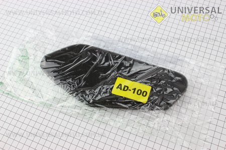 Фильтр-элемент воздушный (поролон) Suzuki AD100 с пропиткой, черный. Китай (Скутер Suzuki Address 100 \ UM3361-V97)