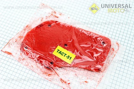 Фильтр-элемент воздушный (поролон) Honda TACT AF51 с пропиткой, красный. Китай (Скутер Honda Tact \ UM3362-V33)