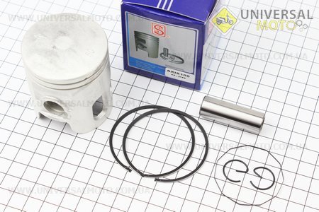 Поршень, кольца, палец комплект Yamaha BWS100 52мм + 0,50 (палец 14мм) синяя коробка. SEE (Скутер Yamaha BWS \ UM3364-V70)
