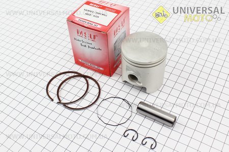 Поршневий комплект (поршень, кільця, палець) Honda DIO80 48мм STD (палець 12мм) Тайвань. MSU (Запчастини до японського скутера / UM3365-V70)