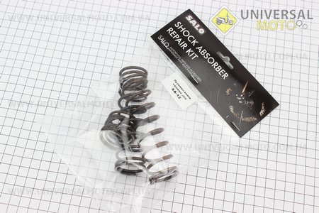 Ремонтный комплект передней вилки Yamaha SA-12 - пружины комплект 4 штуки. SALO (Скутер Yamaha \ UM3365-V96)