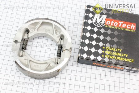 Тормозные колодки барабан Yamaha GEAR. Mototech (Скутер Yamaha \ UM3367-V26)