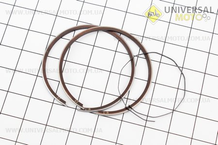 Кільця поршневі Honda DIO50 39мм +0,25 (замки внутрішні). Mototech (Запчастини до японського скутера / UM3367-V43)
