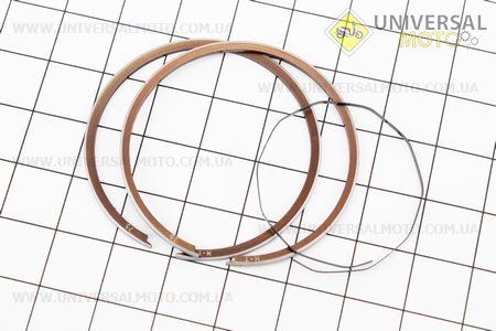 Кільця поршневі Honda DIO50 39мм +0,75 (замки внутрішні). Mototech (Запчастини до японського скутера / UM3367-V45)