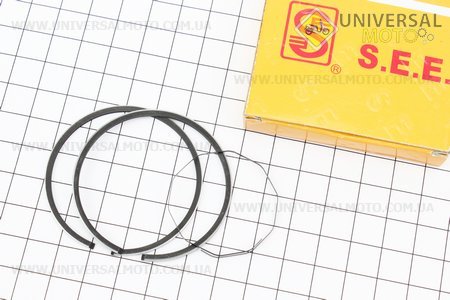 Кільця поршневі Honda LEAD90 48мм +0,25 жовта коробка (замки верхні). SEE (Запчастини до японського скутера / UM3367-V62)