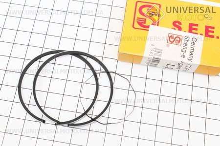 Кільця поршневі Honda LEAD90 48мм +1,00 жовта коробка (замки верхні). SEE (Запчастини до японського скутера / UM3367-V65)