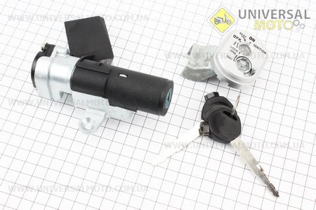 Замок зажигания Honda DIO AF56/57 (с магнитым антивзломом). Китай (Скутер Honda DIO \ UM3367-V79)
