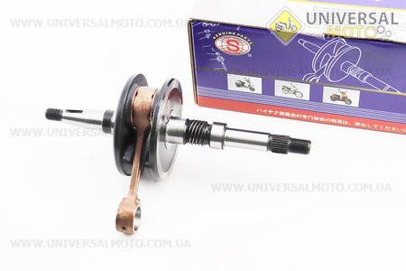 Колінвал Honda DIO AF34 (32,5мм) синя коробка. SEE (Запчастини до японського скутера / UM3368-V14)