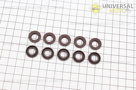 Сальник 10*16*4 комплект 10 штук (насоса масляного DIO). BAJAJ (Скутер Honda DIO \ UM3368-V45)