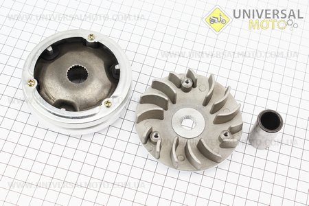 Вариатор передний к-кт Suzuki AD 100 + втулка, крыльчатка