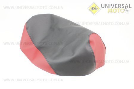 Чохол сидіння Honda DIO AF34 (еластичний, міцний матеріал) чорний / червоний. Украина (Запчастини до японського скутера / UM3368-V78)