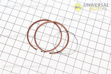 Кільця поршневі Honda DIO65 43мм +0,50 (замки верхні). Mototech (Запчастини до японського скутера / UM3369-V11)