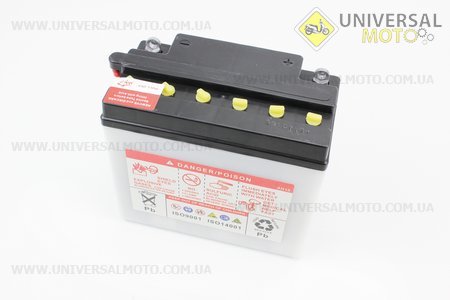 Аккумулятор 19Аh YB16-B 170/100/150мм, 2017