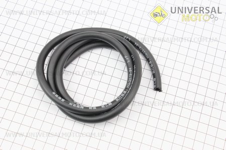 Шланг паливний 5x8мм - 1метр, чорний "силікон". Китай (Різне / UM3370-V59)