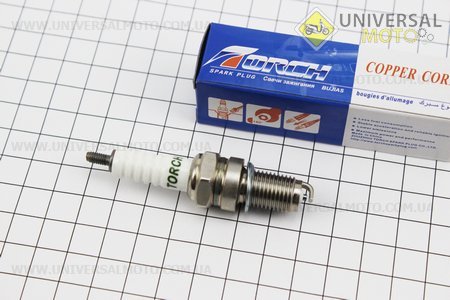Свічка 4Т D8TC - M12 L18 - CG/CB/CH250/YP250. TORCH (Мото свічка / UM3370-V62)