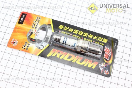 Свічка 4Т D8RIU іридієва - M12 L18 - CG/CB/CH250/YP250. TORCH (Мото свічка / UM3370-V63)