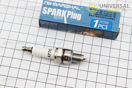 Свічка 4Т A7TC - M10 L12 - JH/GY6. MARSHAL (Мото свічка / UM3370-V72)