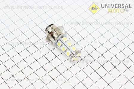 Лампа фари діодний P15D-25-1 - LED-18. Китай (Освітлення / UM3370-V78)