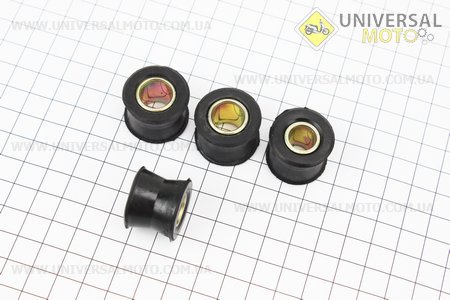Сайлентблок амортизатора + втулка 10мм и 12мм комплект 4 штуки . Taiwan (Аксессуары / UM3371-V20)