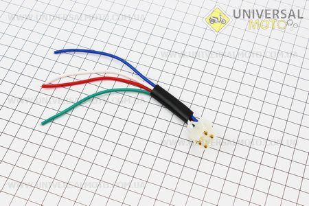 Роз'єм 6 контактів "мама" + 4 дроти. Китай (Різне / UM3371-V26)