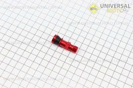 Ніпель дисковий багаторазовий прямий ЧЕРВОНИЙ, тип 2. Китай (Різне / UM3372-V99)