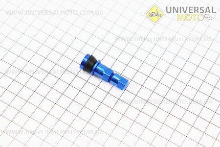 Ніпель дисковий багаторазовий прямий СИНІЙ, тип 2. Китай (Різне / UM3373-V00)