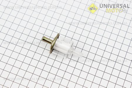 Фільтр паливний прозорий метал / пластик (поліпропілен). Китай (Різне / UM3373-V07)